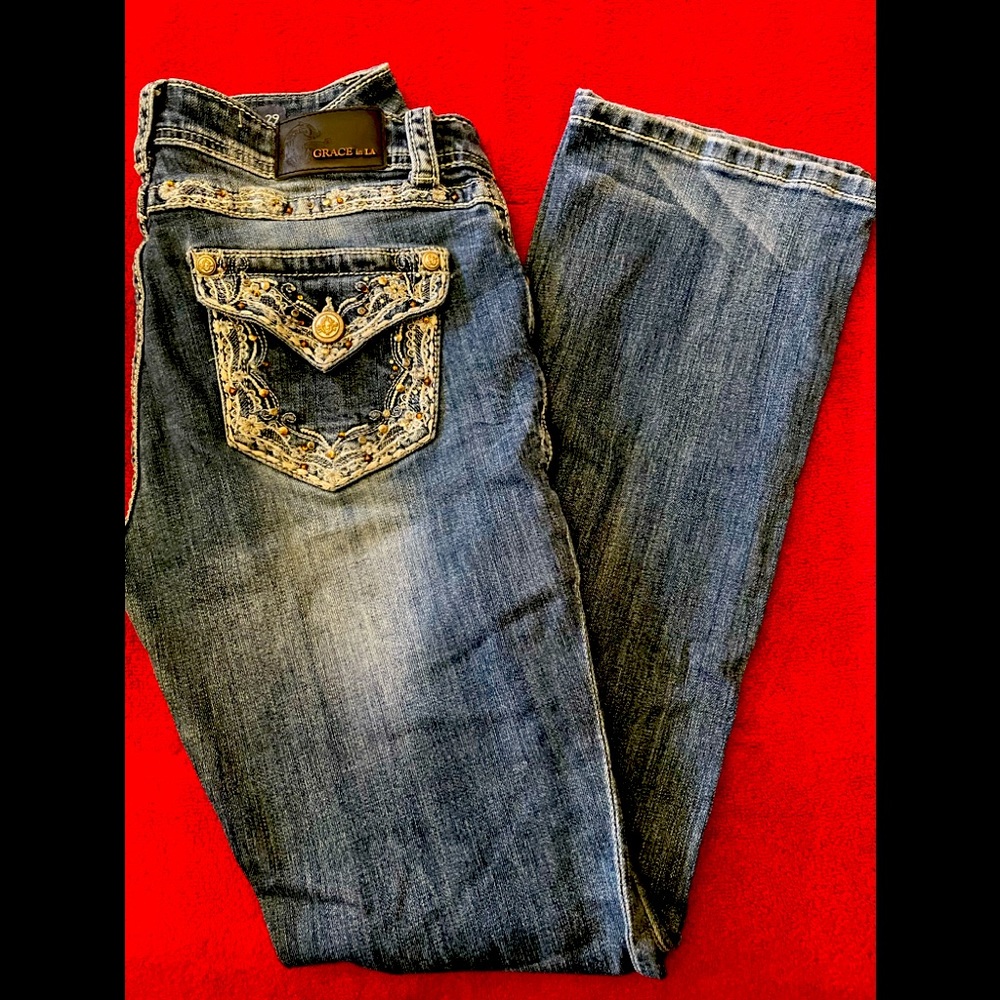 Grace in LA Easy Fit Jeans 29 x 33 long